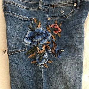 Abercrombie & Fitch, Vintage Embroidered  Signature  Abercrombie Jeans, 28/30